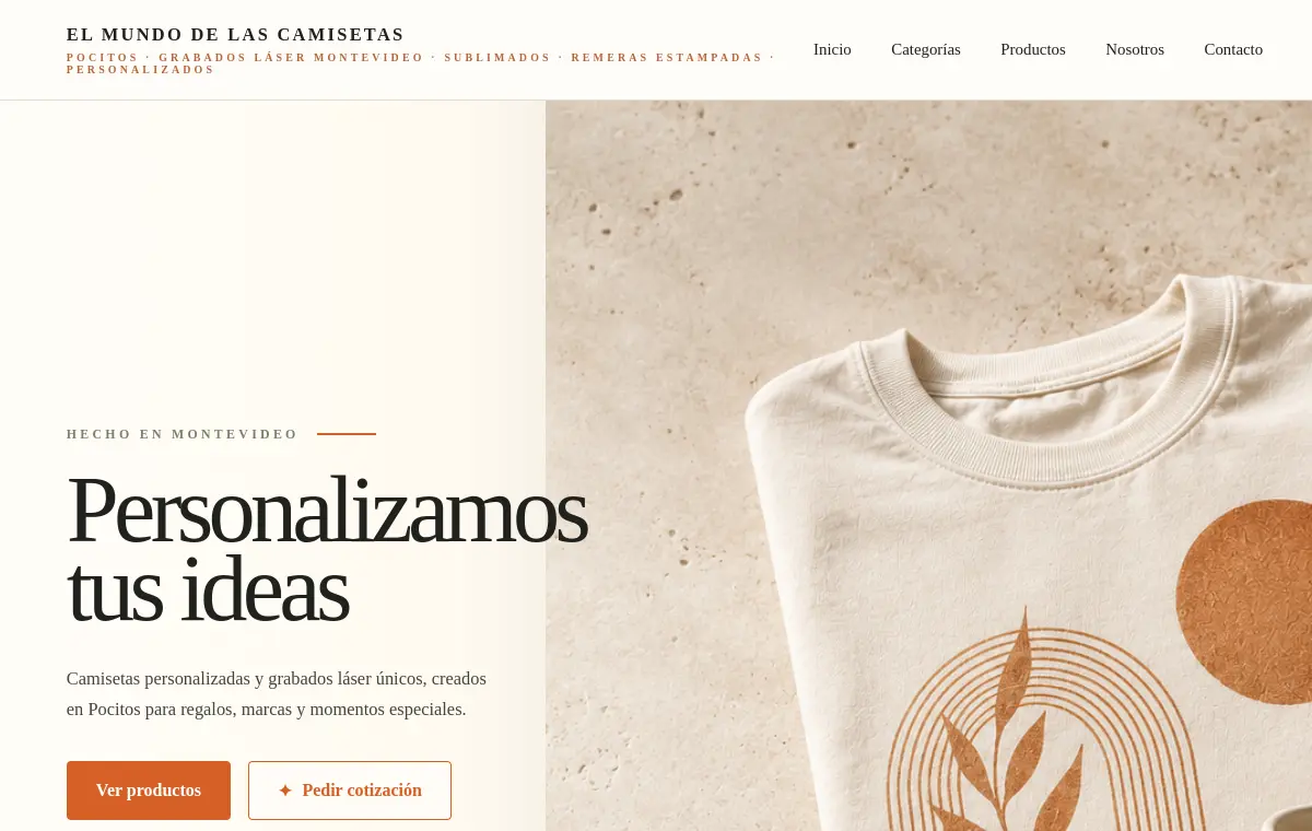 Captura del sitio web zibainformatica.uy